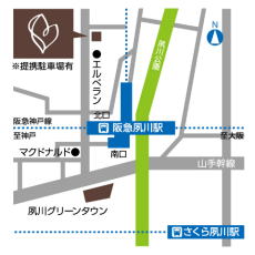 夙川たから整骨院　地図